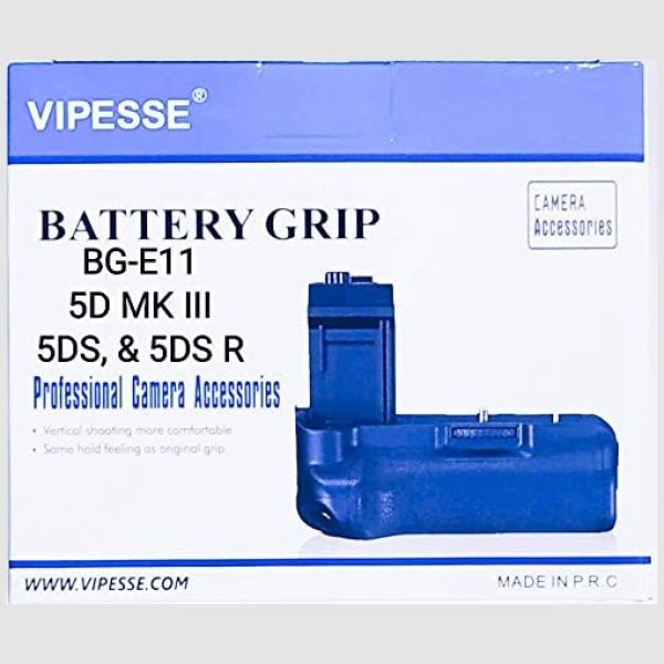 VIPESSE BG-E11 Battery Grip for EOS 5D Mark III, EOS 5DS, EOS 5DS R Digital Cameras